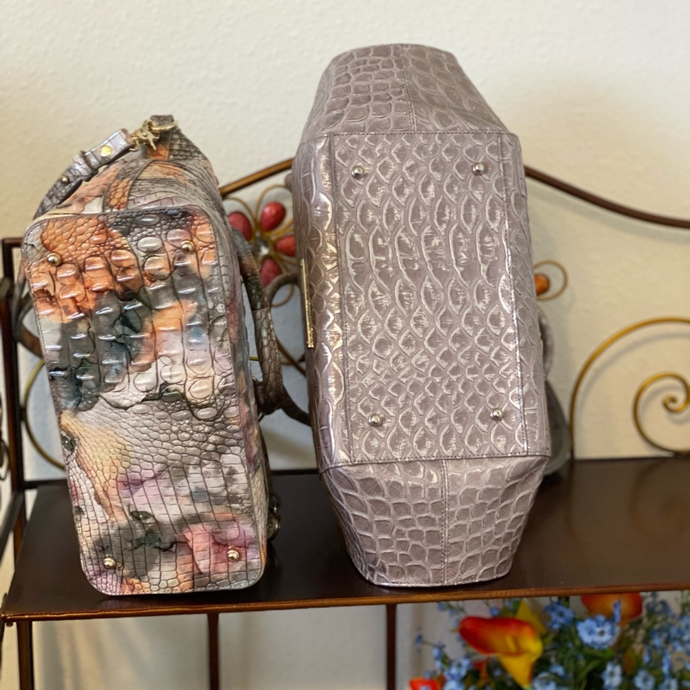 Sold! Brahmin Silver Pamilla Arden - Picture 6 of 13